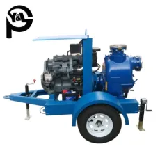 6 Inch Diesel Engine Self-Priming Centrifugal Sewage Water Treatment Pump