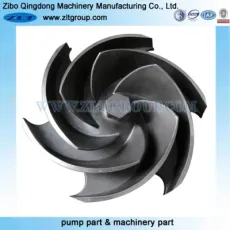 Precision/Investment/Lost Wax Casting ANSI Chemical Process Zlt 196 Centrifugal Pump Impeller Pump Parts Used in Oil Paper Chemical Industry