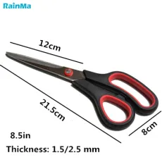 8.5in High-Quality Sharp Office Scissors for School Manual