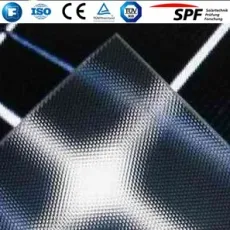 Arc Tempered Ultra Clear Low Iron Photovoltaic Solar Glass for Solar Panel