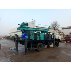 Hard Rock Down The Hole Hammer Mine Drill Borehole Portable Water Well Drilling Rig Machine