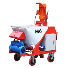 Automatic Mortar Putty Gypsum Lime Plaster Mixing Machine Spraying Rendering Machine
