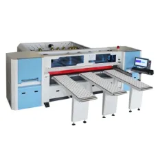 Hicas Electronic Wood Chipboard Melamine Cutting CNC Panel Saw Machine