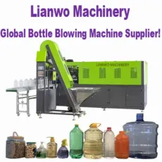 Lianwo Cosmetic Detergent Food Storaging Beverage Juice Milk Oil Pure Drinking Water Bottle Blowing Machine