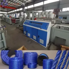 Rope Winding Machine Plastic Machine Pet/PP/Nylon Filament/Fiber Drawing/Twisting/Making Extruder/Extruders/Extruding Production Line
