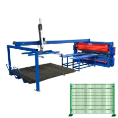 Automatic Pneumatic 3D Fence Bending Wire Mesh Welding Machine for Industrial