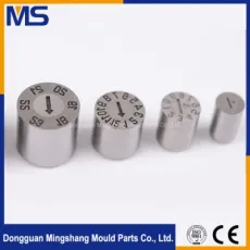 Dme Standard Mold Date Inserts / Replacement Insert Precision Mould Parts