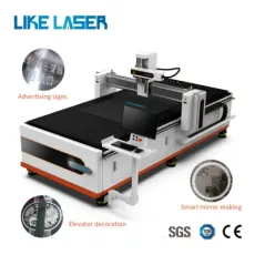 Big Size Conductive Low-E Film Glass Laser Etching Machine for Silver Paste/Gold-Plated Glass Scribing Marking