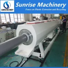 Plastic UPVC PVC PE HDPE PPR Extruder Water Drainage Irrigation Electric Conduit Hose Tube Corrugated Pipe Extrusion Production Making Manufacturing Machine