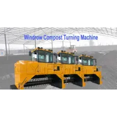 Organic Waste Composting Machine in The Compost Fertilizer Production Line