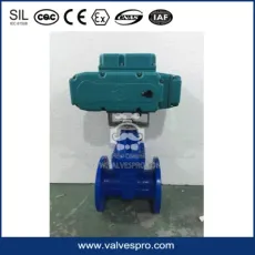 Electric Soft-Seal Blind Bar Gate Valve Z945X-16 ANSI150 for Clean Water with Wras Certificate