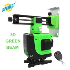 Jsperfect Factory Price Automatic Self Leveling 12 Green Lines 3D Laser Level