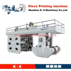 Baby Diaper Six Color Ci Type Flexo/Flexographic Printing Press Machine