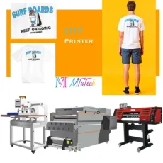 15 Years Experience Supplier Mtutech Digital Textile T Shirt Printing Machine Dtf Heat Transfer Press Tshirt Printing Machine