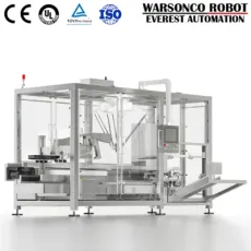 Multi-Function End of Line Packaging System Case Erector Packer Sealer of Packing Line Automatic Case&Carton Erecting Packing Sealing Machine