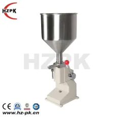 A03 Manual Paste Filling Machine Filler Hand Pressure