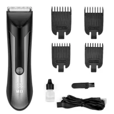 Professional Waterproof Hair Cutting Machine Cortador De Pelo Rechargeable Barber Trimming Hair Clipper High Quality Electric Hair Trimmer with LCD