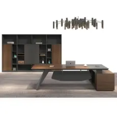 Melamine Modern Office Furniture L Shape Wood/Wooden Executive Desk Table