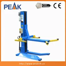 Hydraulic Portable Electric Single Post Car Lift Equipment with Ce