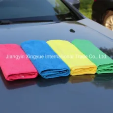 200GSM 40*40cm Microfiber Clean Cleaning Cloth Towel High Quality Household Car Care Cleaning Towel