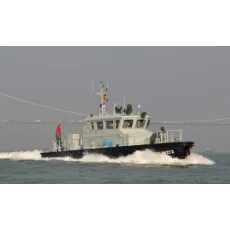 China Manufacturer 20m 66FT Inboard Engine Steel Hull Police Boat for Sale