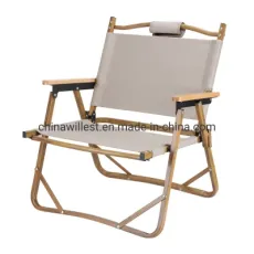 Camping Aluminum Folding Chair Outdoor Wooden Folding Chair Aluminum Folding Chair Fishing Chair
