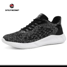 Fashion Sneaker Men′ S Flyknit Shoes Running Sport Shoes Ex-21r3071