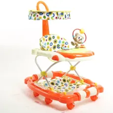 Multifunctional Wheels Baby Walker China Made Plastic Kid Strollers Baby Carriers with Music