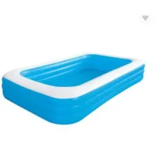 Adult Outdoor Rectangular PVC Inflatable Pool Family Outdoor Inflatable Pool