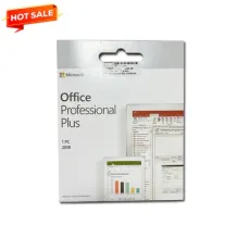 Office 2019 PRO Plus CD Bag Sticker and DVD Inside Can Be Activate Online or by DVD