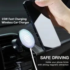 Fast Charging Module Phone Holder Generic Magnetic Car Wireless Charger