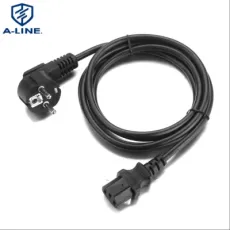 Europe Standard Extension Power Cords with VDE 10A 3 Pin Plug