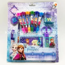 Disneyminnie Lol Princess Frozen Nbcu Sedex Notebook Diary Coloring 13PC Stationery Set