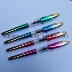 Stationery Fountain Pen with UV Surface Treatment