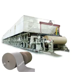 Corrugated Paper/Kraft Paper/Toilet Paper/Testliner Paper/Fluting Paper/ Recycled Paper Making Machine