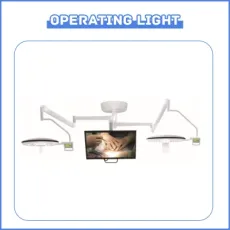 Medical Hole Type Shadowless Ceiling Mounted LED Dental Portable Vielo System Operating Light