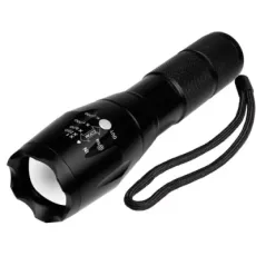 Goldmore Zhejiang Ningbo T6 LED Rechargeable High Beam Torch Lights with Lanyard