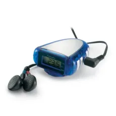 Multifunction Pedometer with FM Auto Scan Radio with Customized Logo