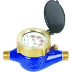 China Supply Multi Jet Dry Type Cold Brass Body Class C Water Flow Meter/Water Meter