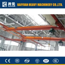 Customizable Electric Traveling Hook Single Girder Overhead Crane, 10 20 30 50 75 100t Capacity