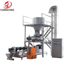 Floating Fish Feed Pellet Making Extruder Machinery Sinking Shrimp Fish Feed Production Equipment Puff Animal Dry Pet Dog Cat Snack Food Processing Machine
