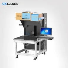 Super CO2 Metal Tube 3D Marking Machine for Fabric / Textile /Woven Labels/Paper /Wood/Stone/Acrylic/Leather