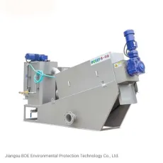 CE/ISO/SGS Waste Water Treatment Screw Filter Press Volute Sludge Dewatering Separation Equipment