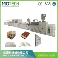 Plastic UPVC/PVC/WPC/PS Ceiling/Wall Panel/Fence/Window Door Board/Corner Bead/Decking/Roller Shutter/Cable Trunking Profile Making Extrusion Extruder Machine