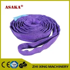 High Strength Best Prcie 100% Polyester Round Lifitng Sling with CE GS Approved