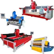China Wholesale Hualong Stone Machinery Hsnc-500 3 Aixs CNC High Speed Granite Marble Automatic Cutting Drilling Machine for Kitchen Countertop 380V