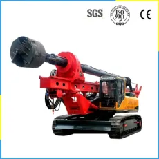 High Quality/High Speed/Powerful/Factory Price/Support 40m Crawler Rotary Drilling Rigs with Pressure Drilling Bits for Buildings,Bridges and Other Construction