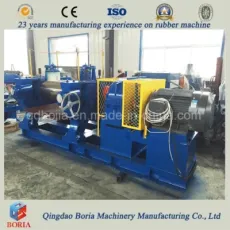 Xk-400 Open Type Rubber Mixing Mill with Stock Blender