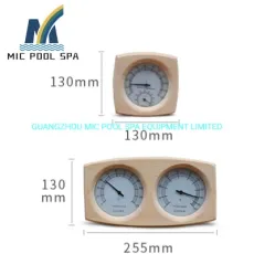 Direct Manufacturer Hot Sale High Quality Sauna Rooms Thermometer and Hygrometer Sauna Accessories