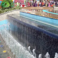 Free Design of Outdoor Square Laminar Waterfall Water Music Fountain